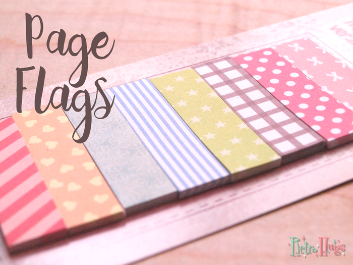 Cute Page Flags | Mini Sticky Notes | 8 Patterns