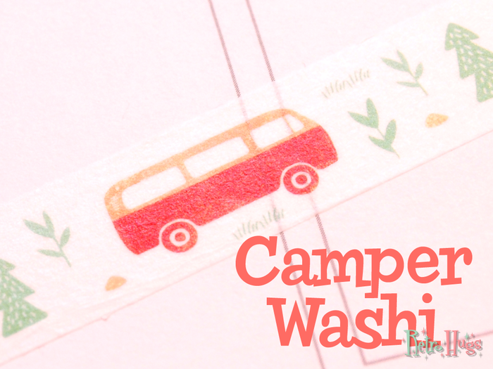 Camper Van Washi Tape | Cute VW Van | Camping Masking Tape