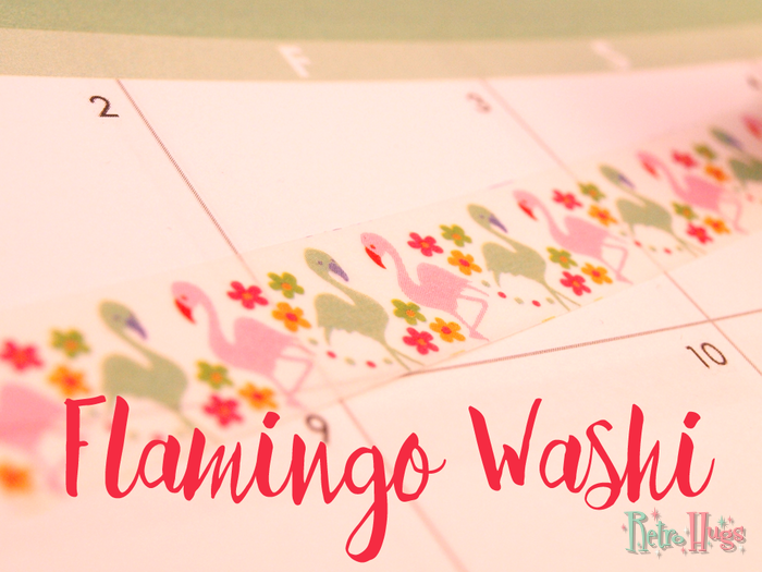 Flamingo Washi Tape #2