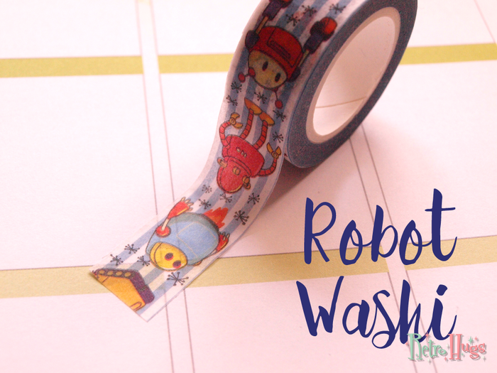 Robot Washi Tape