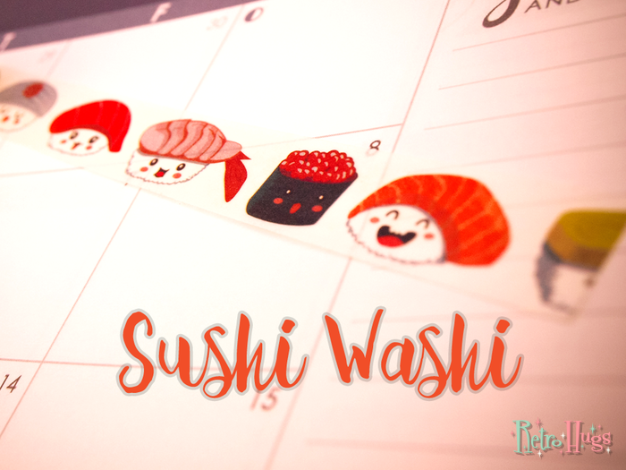 Sushi Washi Tape