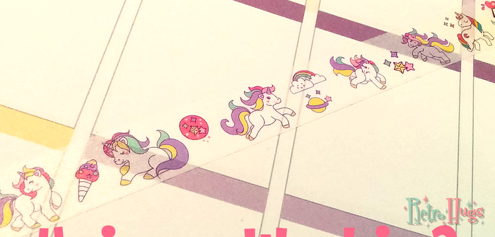 Unicorn Washi Tape #3 | Kawaii Unicorns | Cute Masking Tape