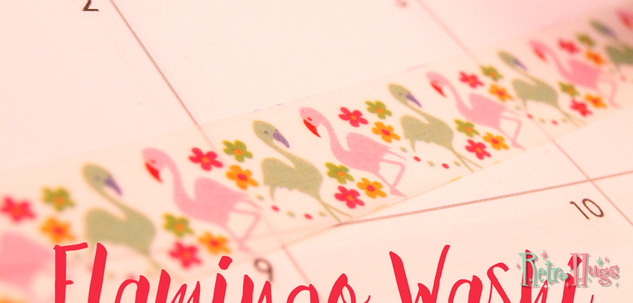 Flamingo Washi Tape #2