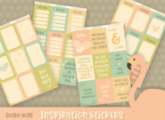 Inspiration | Sticker Kit | 4 Sheets